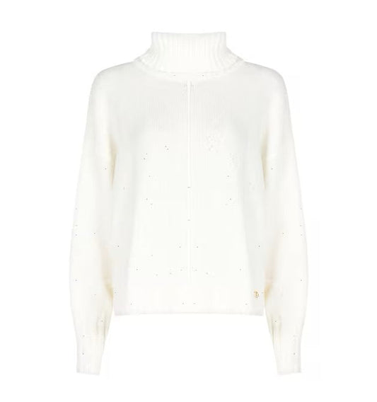 Maglia Collo Alto Micropaillettes