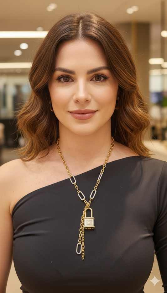 Collana Ciondolo Lucchetto