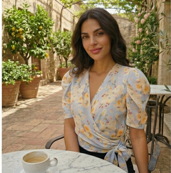 BLUSA FANTASIA INCROCIO