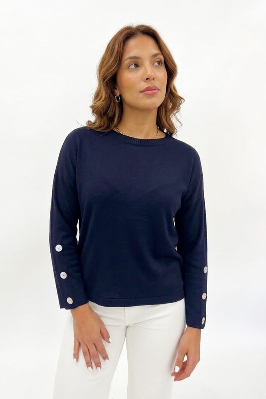 Maglia Filo Scollo Ampio
