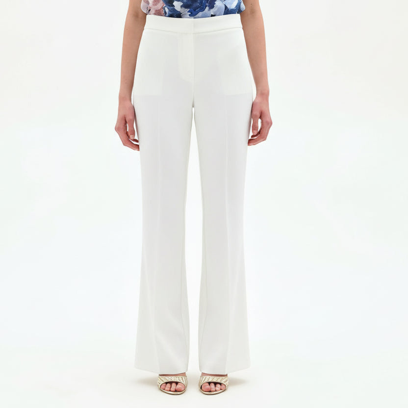 Pantaloni Palazzo in Cadi a Vita Alta