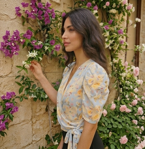 BLUSA FANTASIA INCROCIO