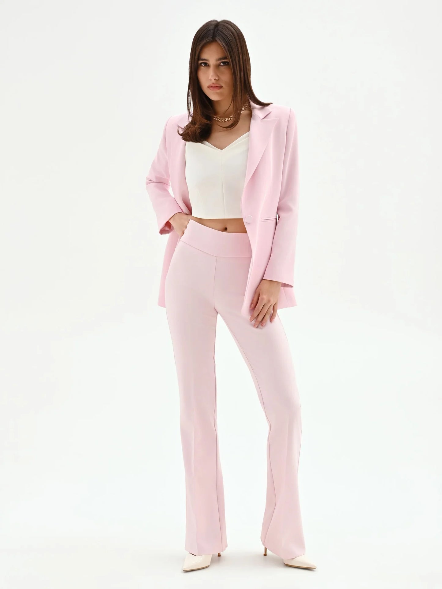 Pantalone Zampa Vita Alta