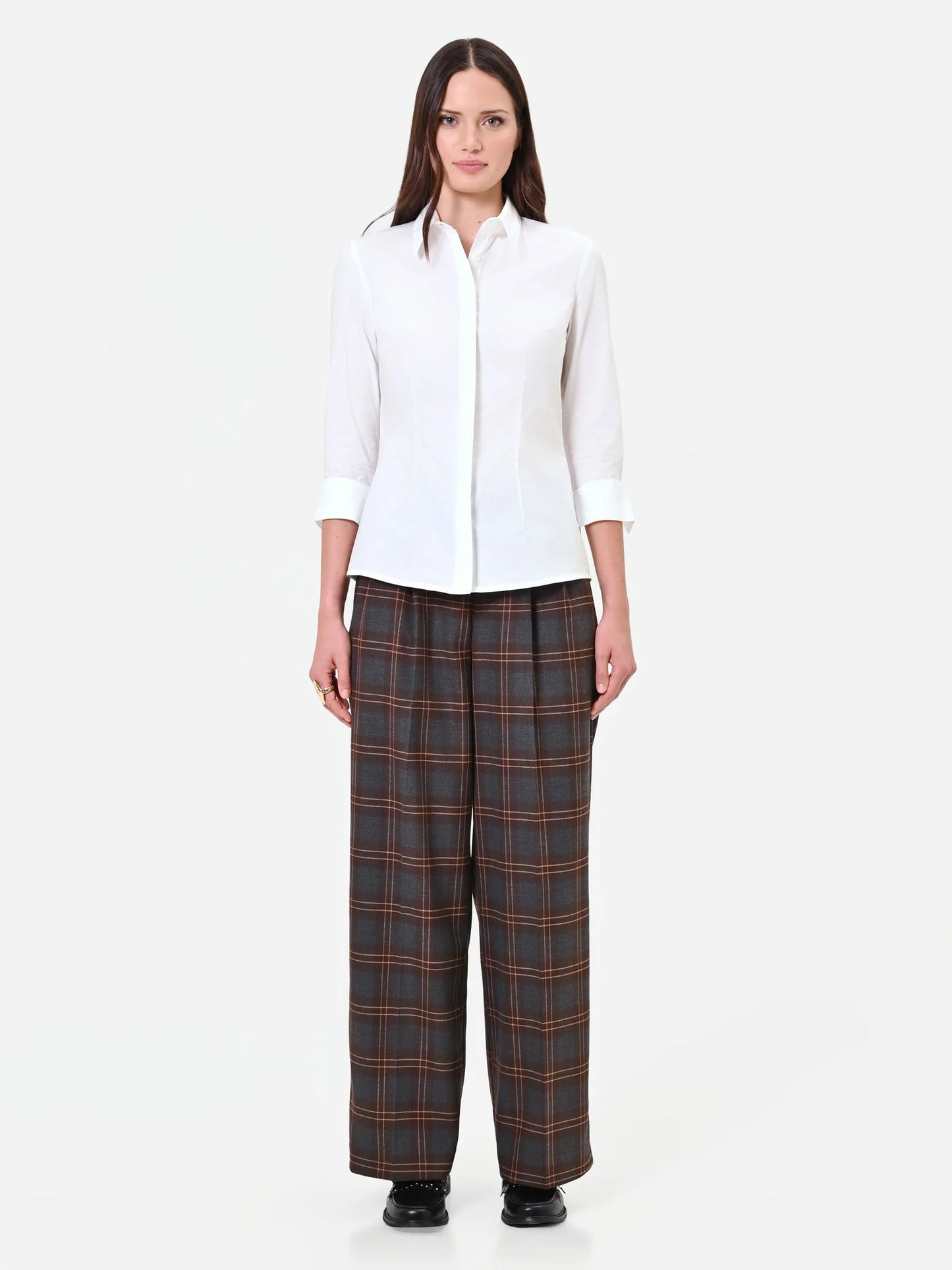 Camicia Con Polsino Risvoltato