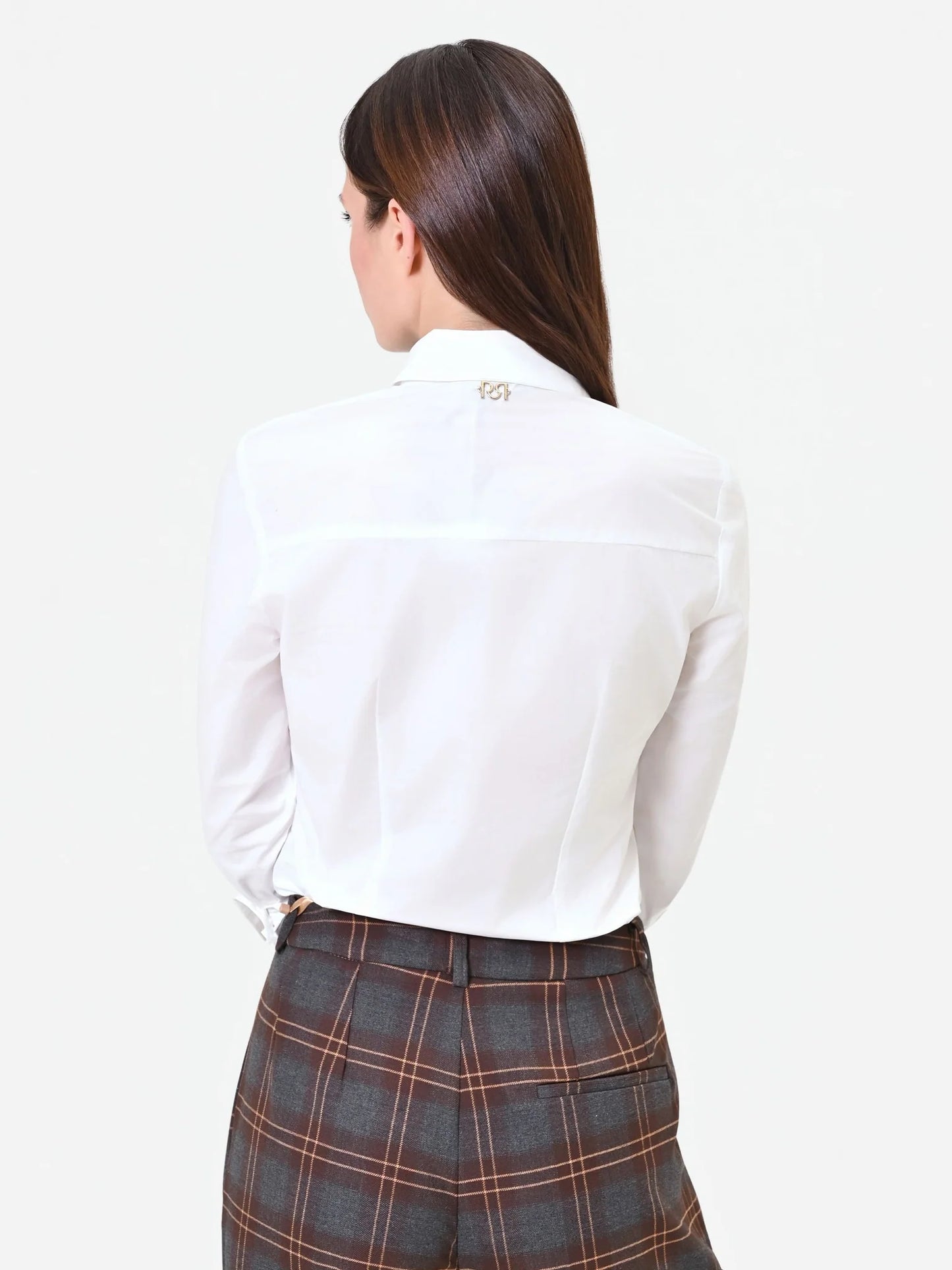 Camicia Con Polsino Risvoltato