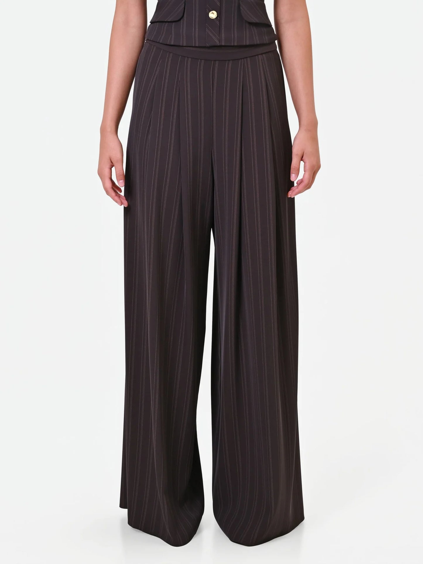 Pantalone Gessato Testa di Moro