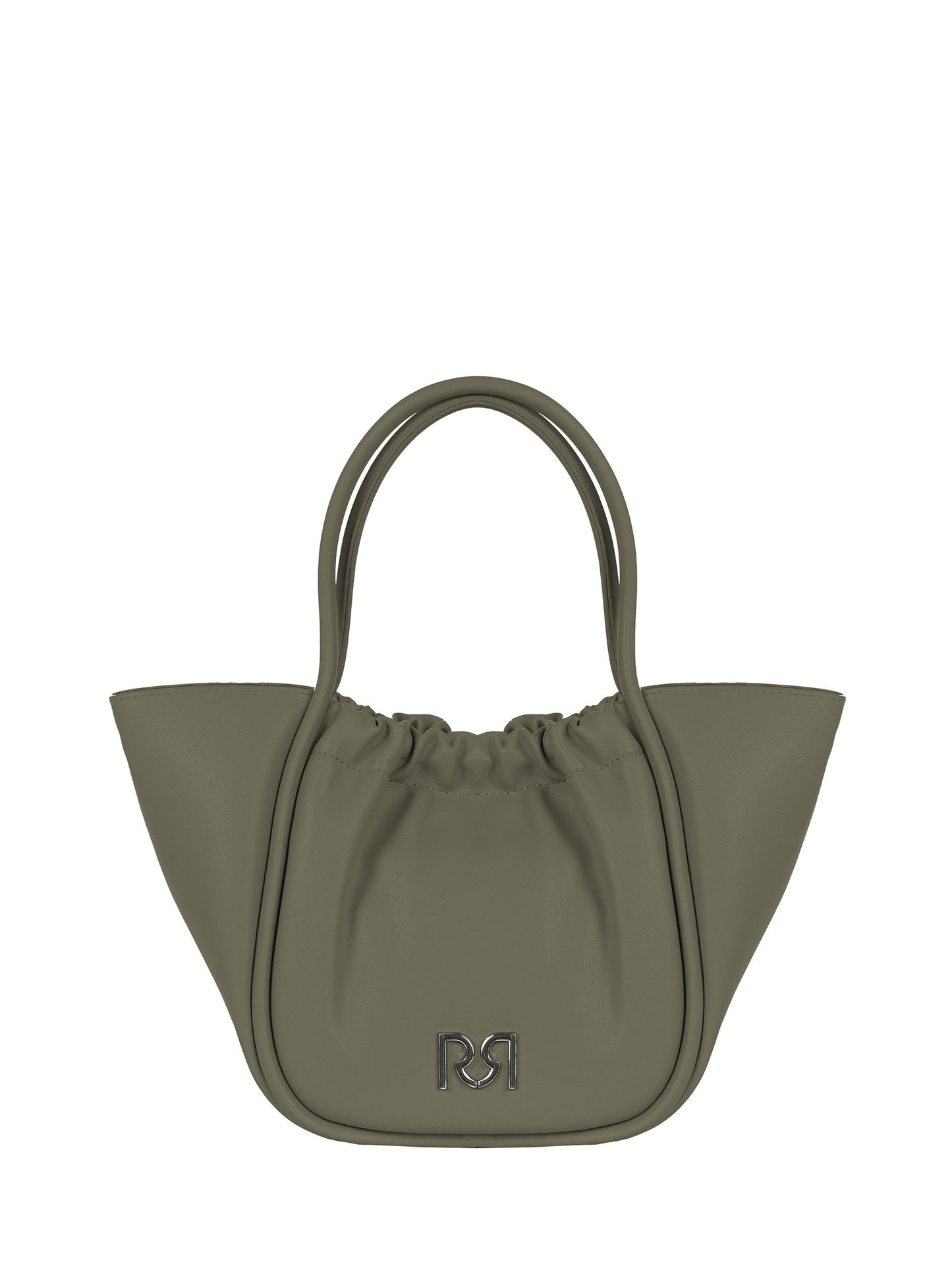 Maxi Borsa a Mano in Similpelle con Pochette Interna Removibile e Tracolla Removibile