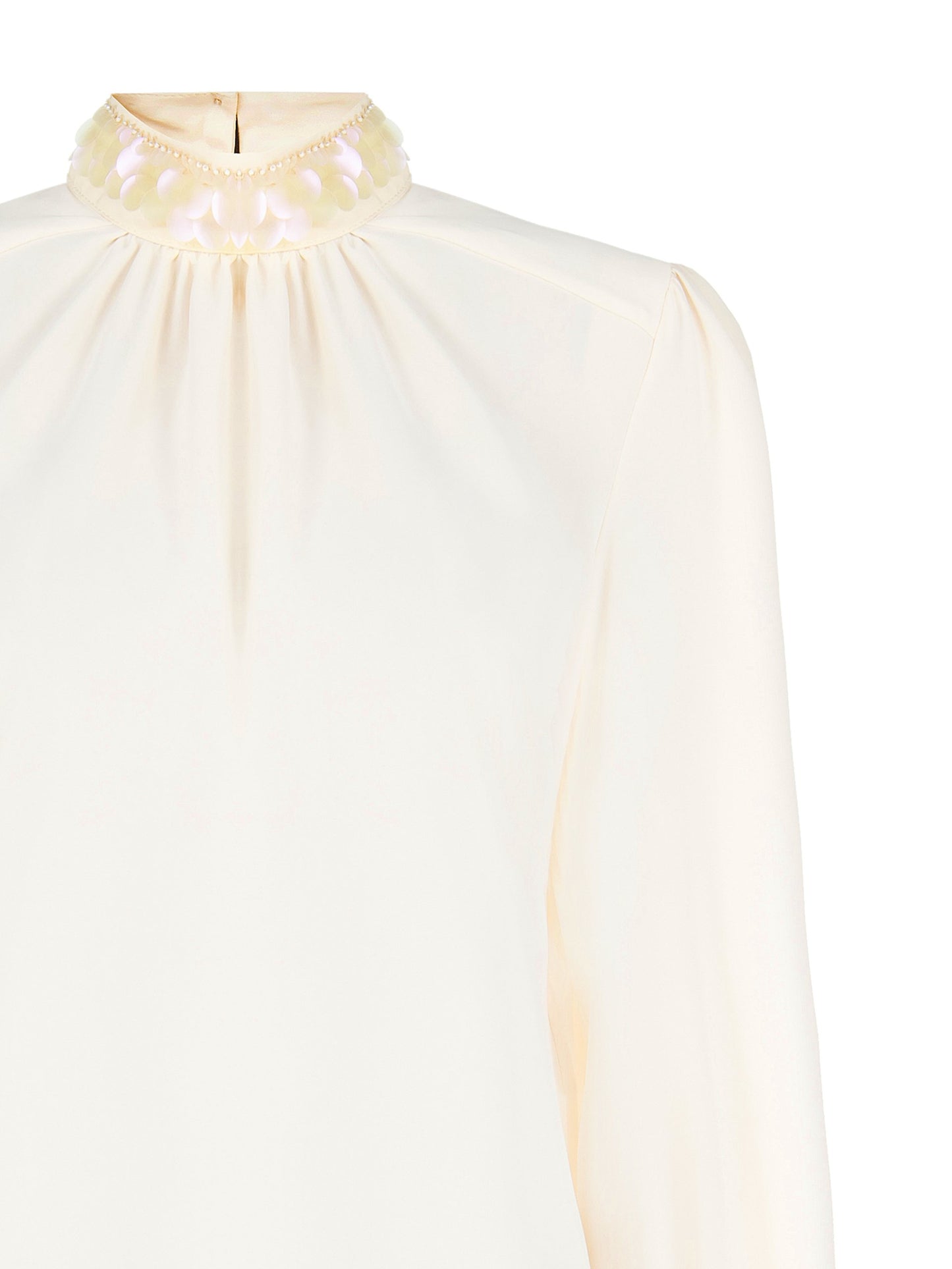 Camicia con Applicazioni Collo