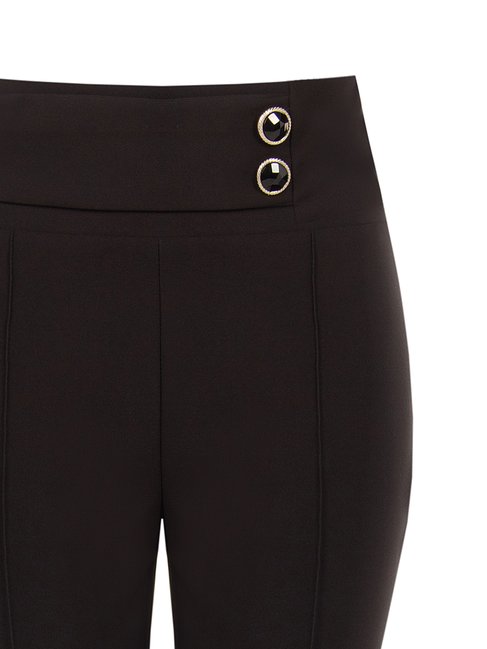 Pantalone Vita Alta Bottoni