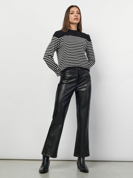 Pantalone Zampetta in Similpelle