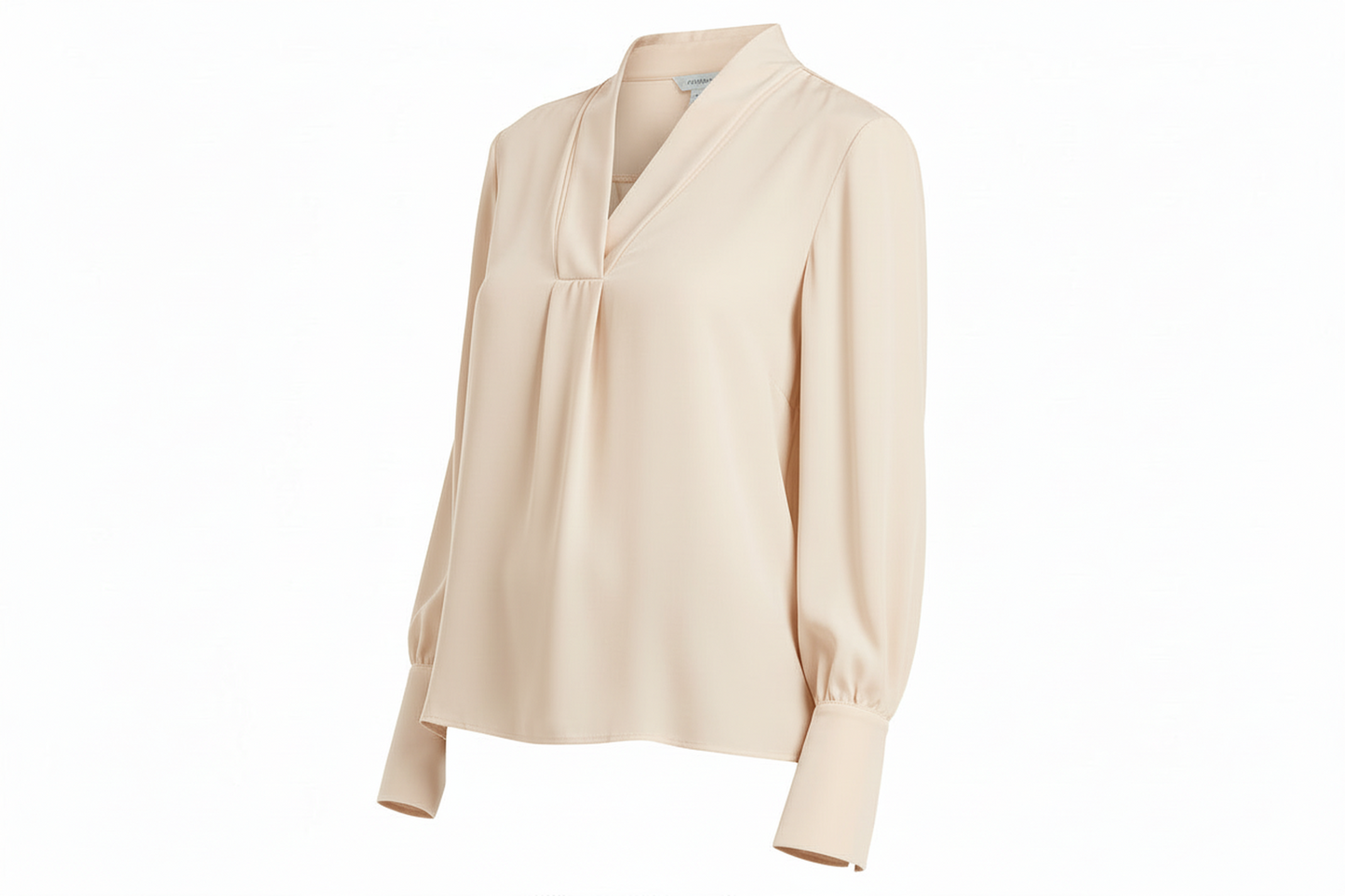 Blusa morbida con polsini