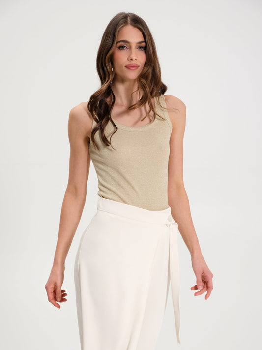 Canotta in Lurex – Rinascimento