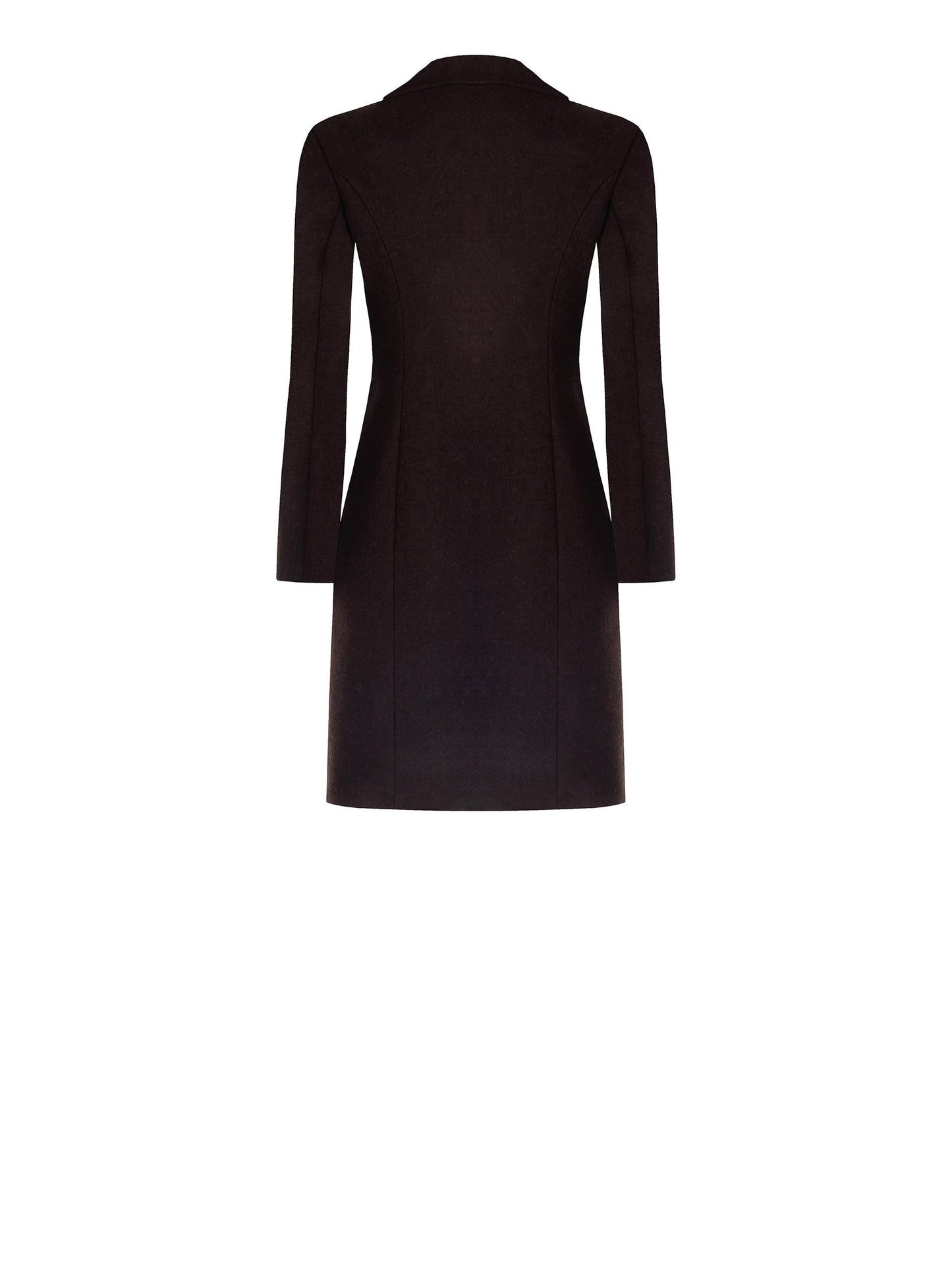 Cappotto con Bottoni sul Collo
