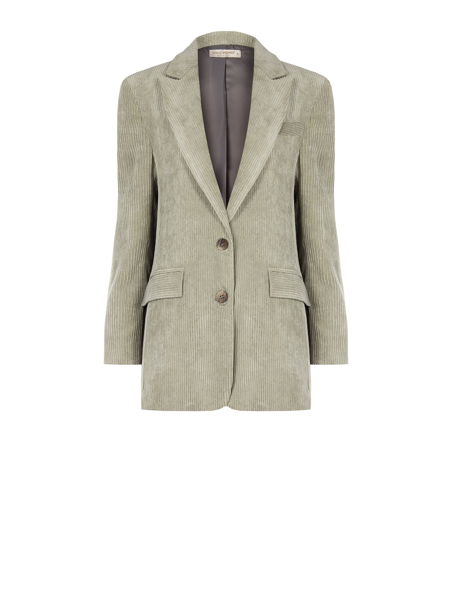Giacca Blazer Over in Velluto a Coste