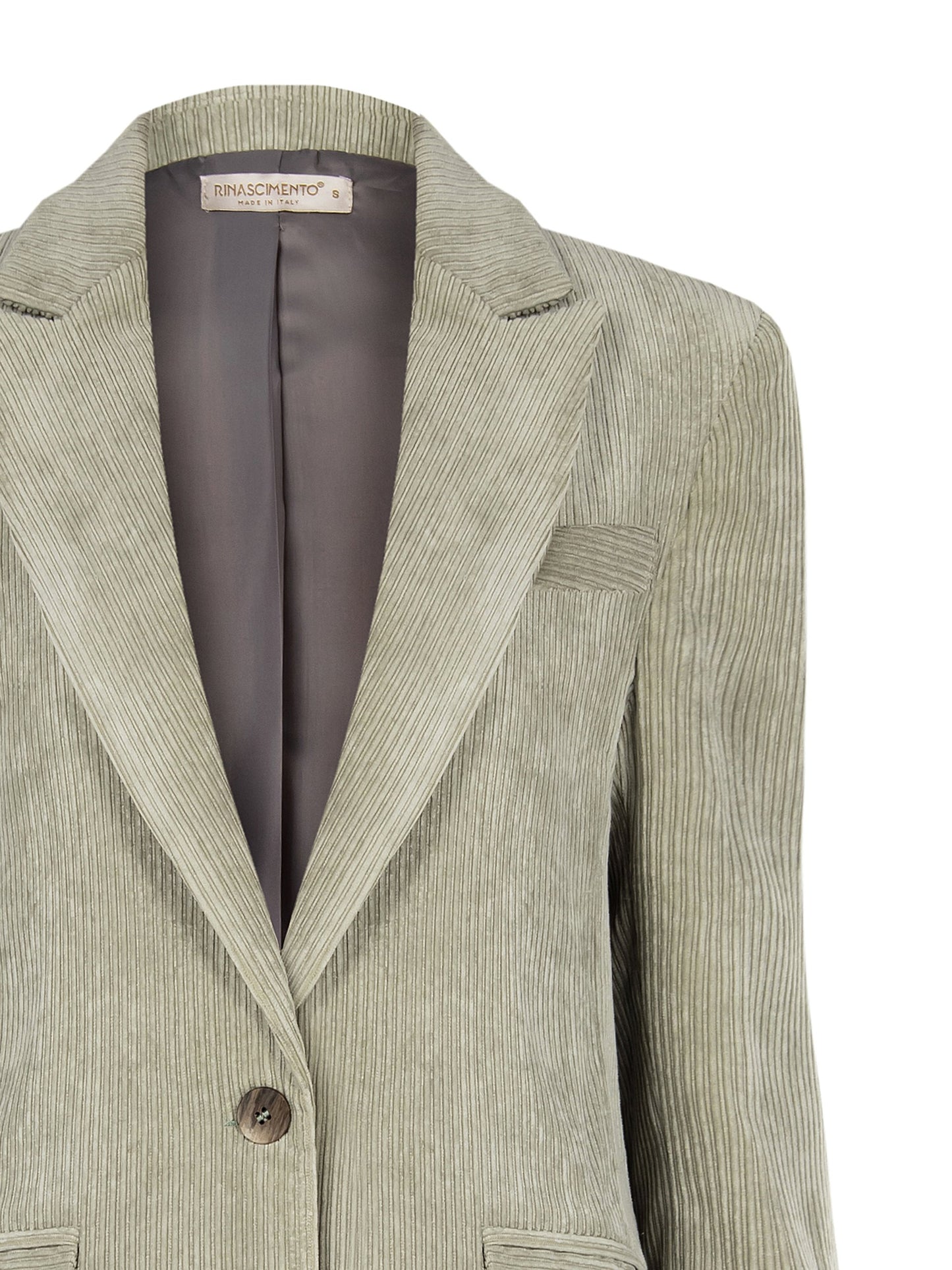 Giacca Blazer Over in Velluto a Coste