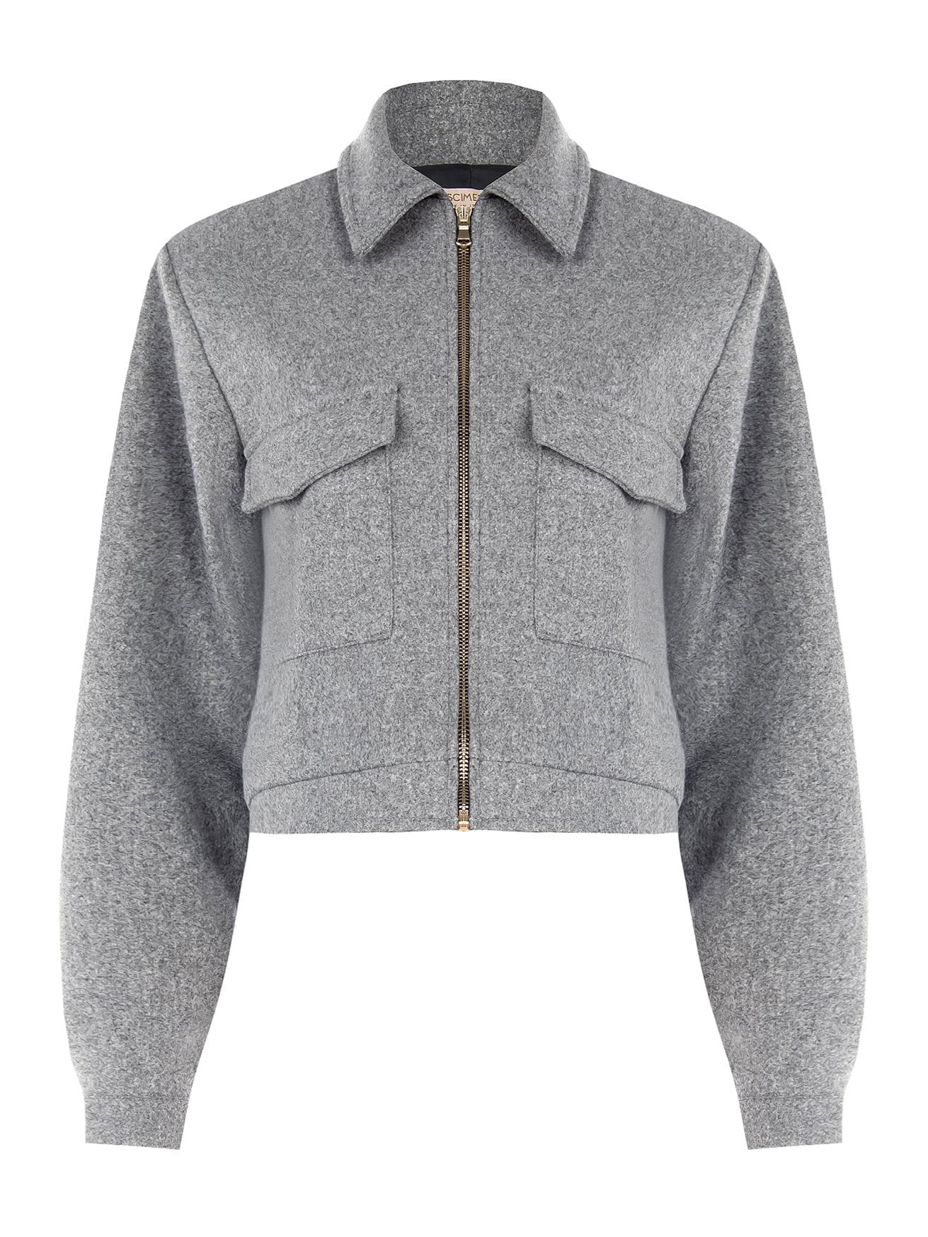 Cappotto Corto con Maxi Tasche