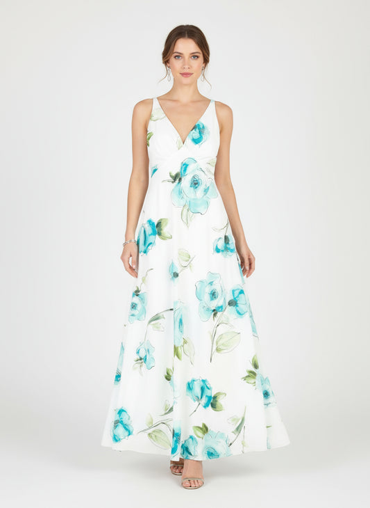 Abito Lungo stampa Floreale