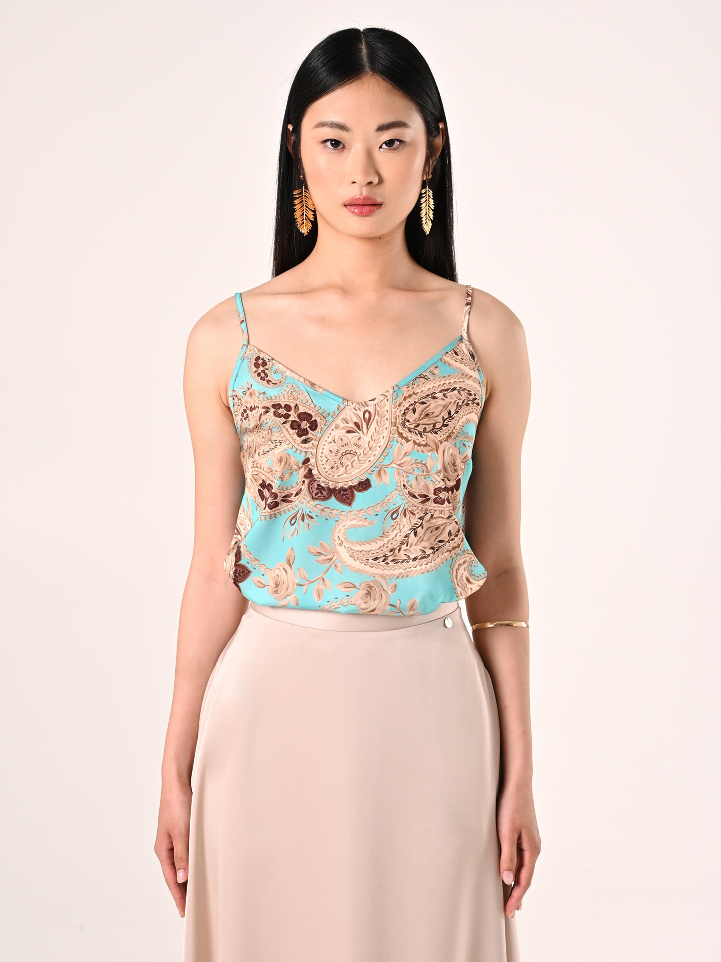 Top stampa Paisley