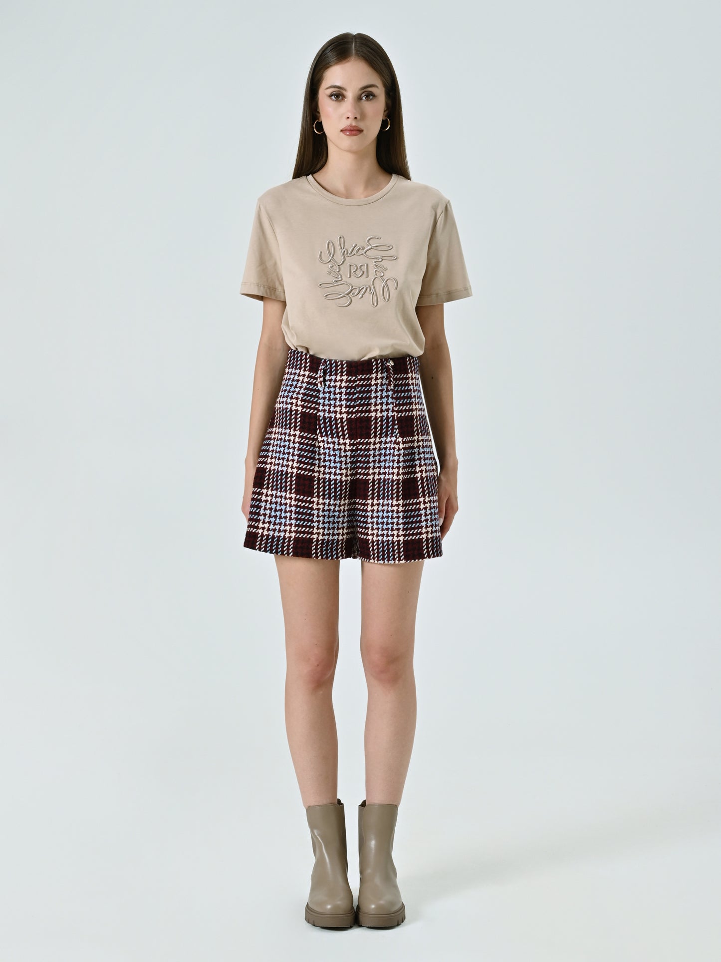 Shorts in Tweed
