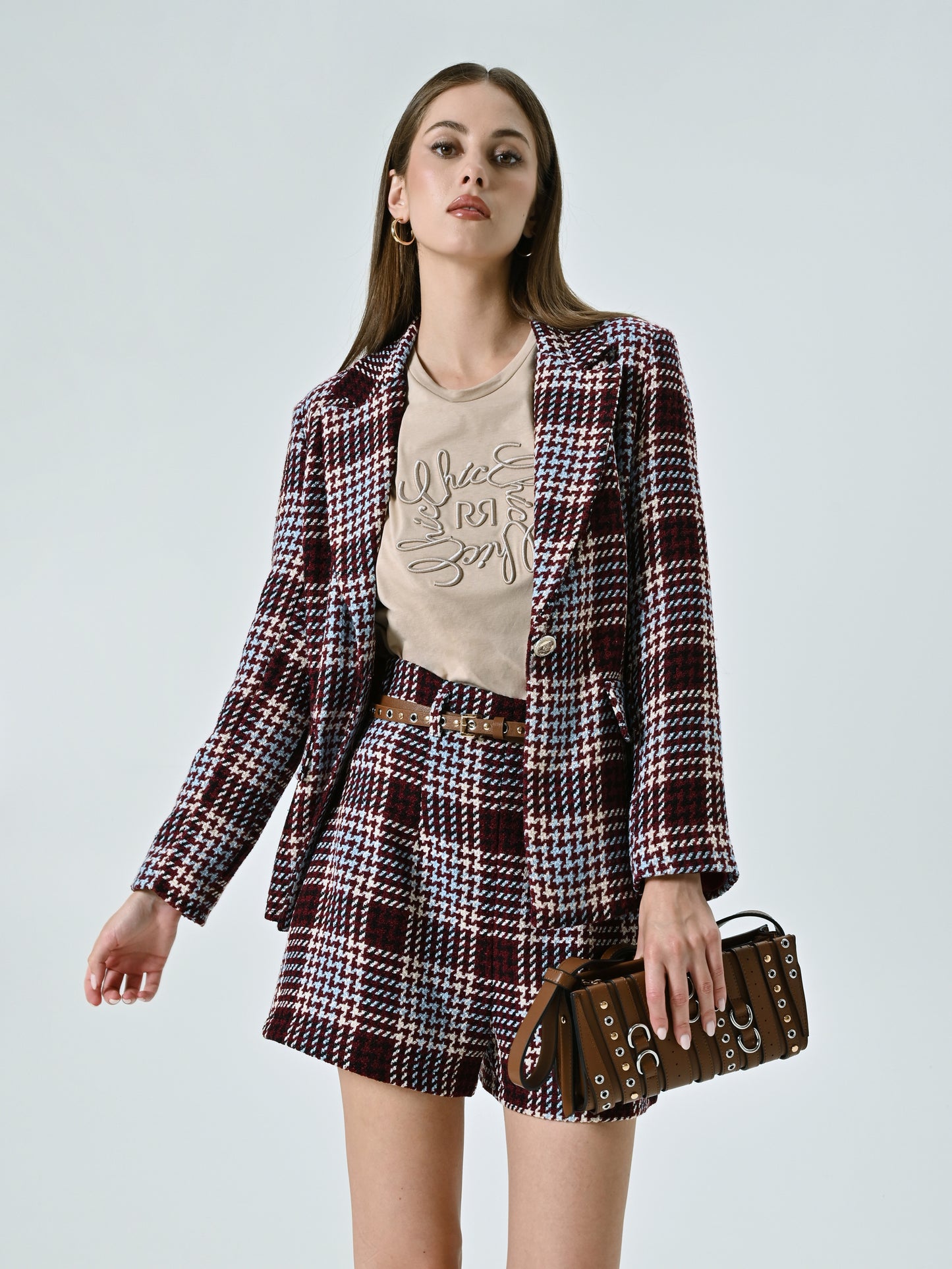Shorts in Tweed