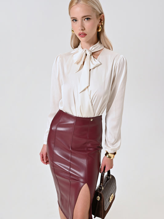 Blusa Body con Fiocco