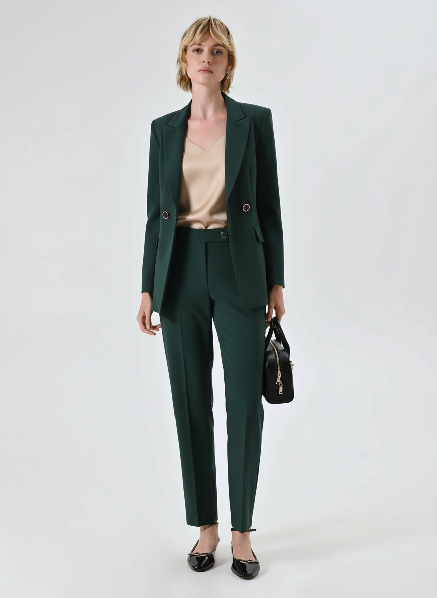 Pantaloni Skinny in Tessuto Tecnico