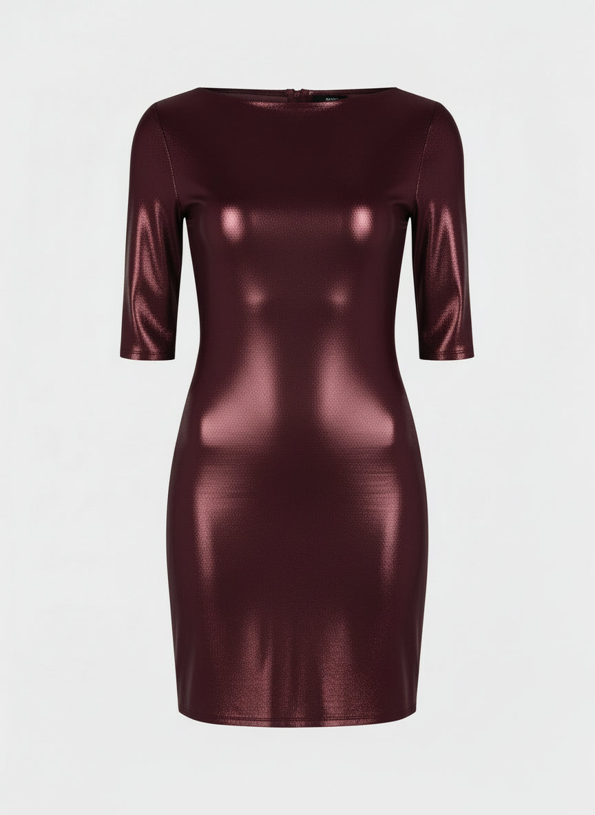 Abito Placcato manica 3/4