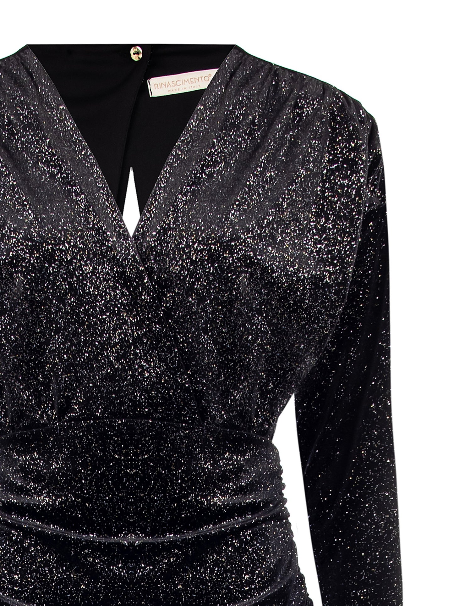 Abito Scollato Lurex