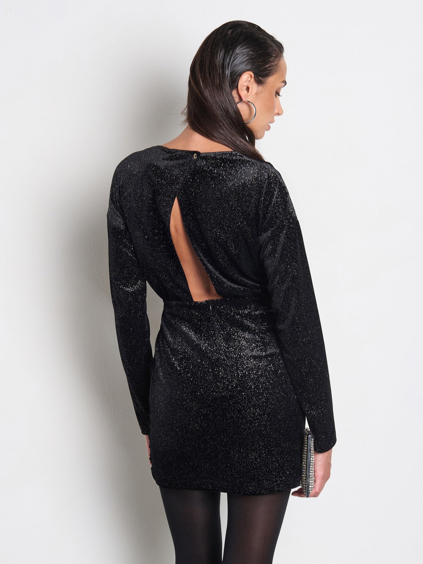 Abito Scollato Lurex