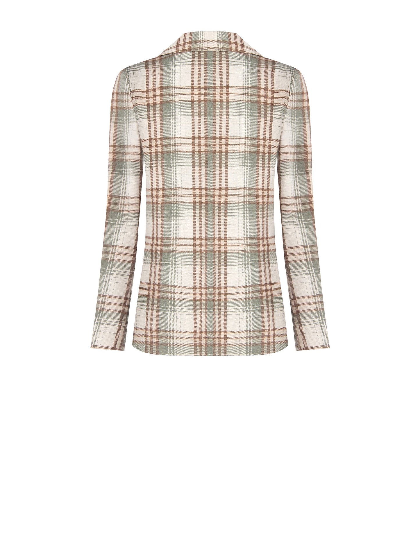 Giacca Quadri Motivo Scozzese