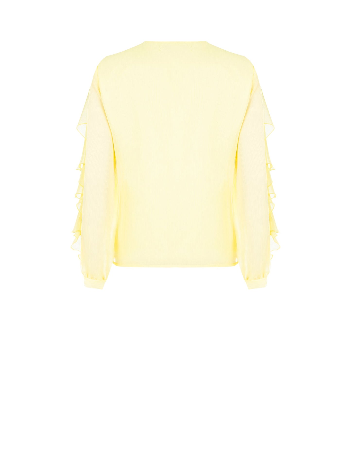 Blusa Con Volant