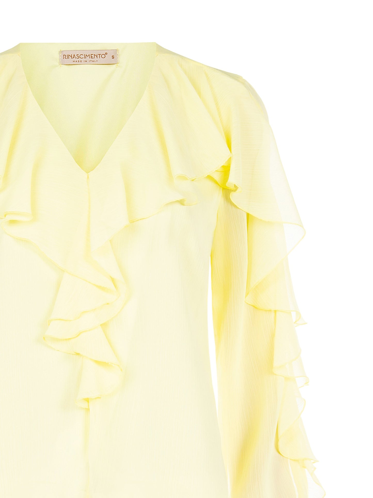 Blusa Con Volant