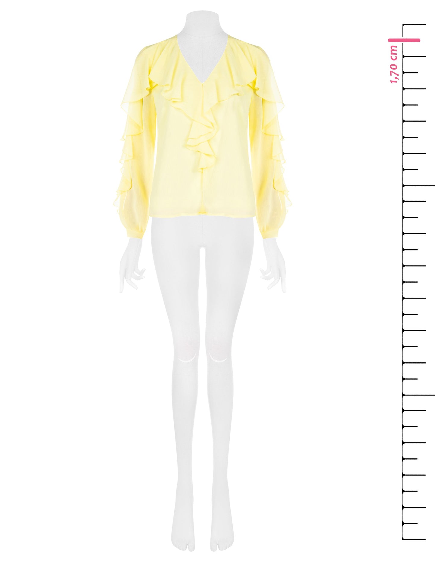 Blusa Con Volant