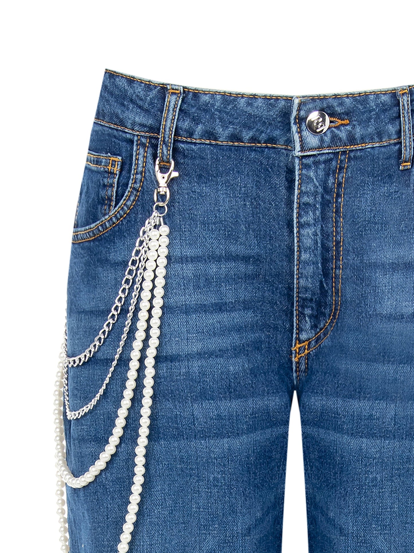 Jeans con Catena Perle