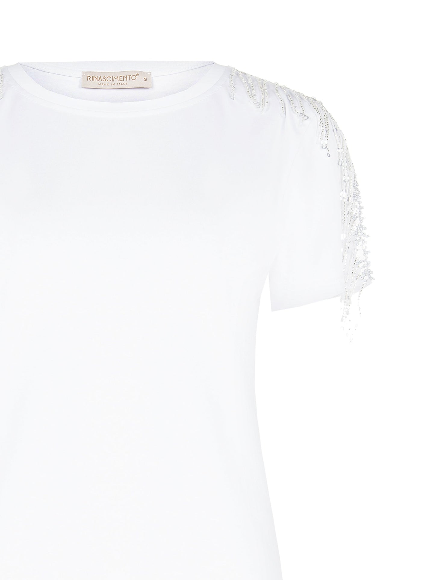 T-Shirt Applicazioni Spalle