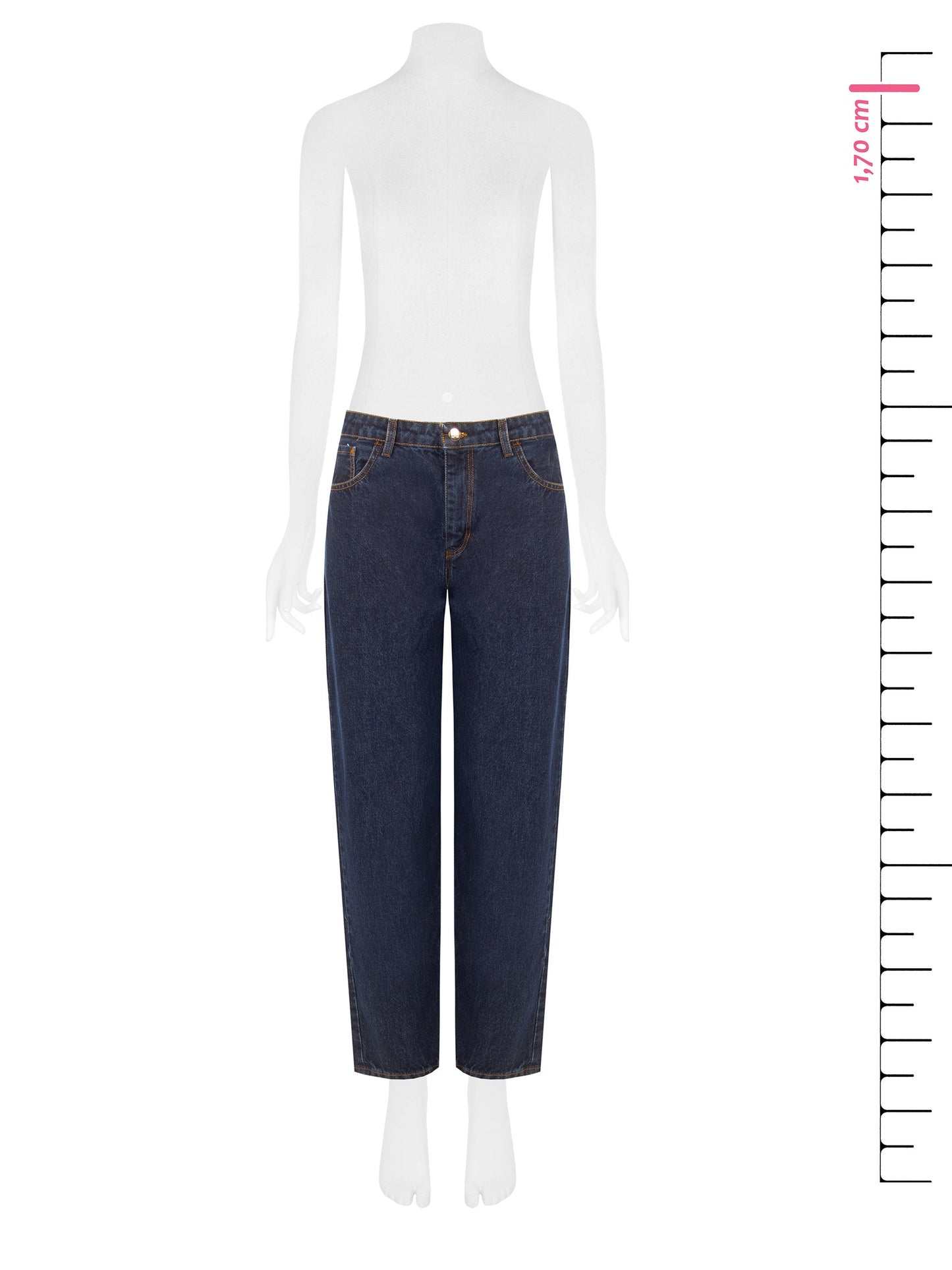Jeans Straight Lavaggio Zero
