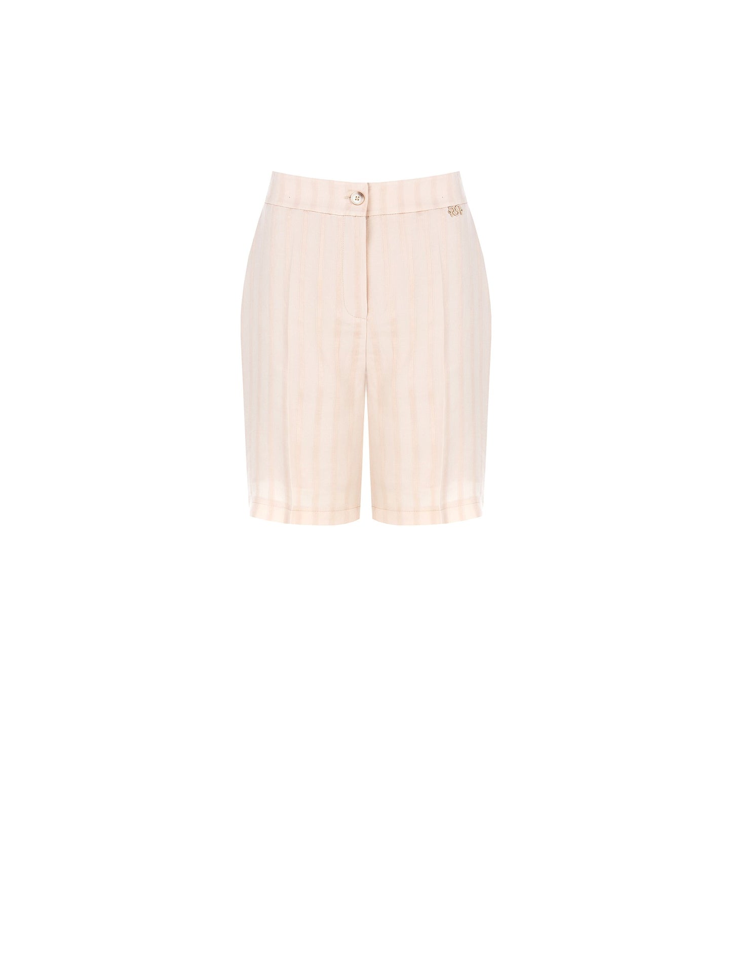 Short in Viscosa Leggero a Righe