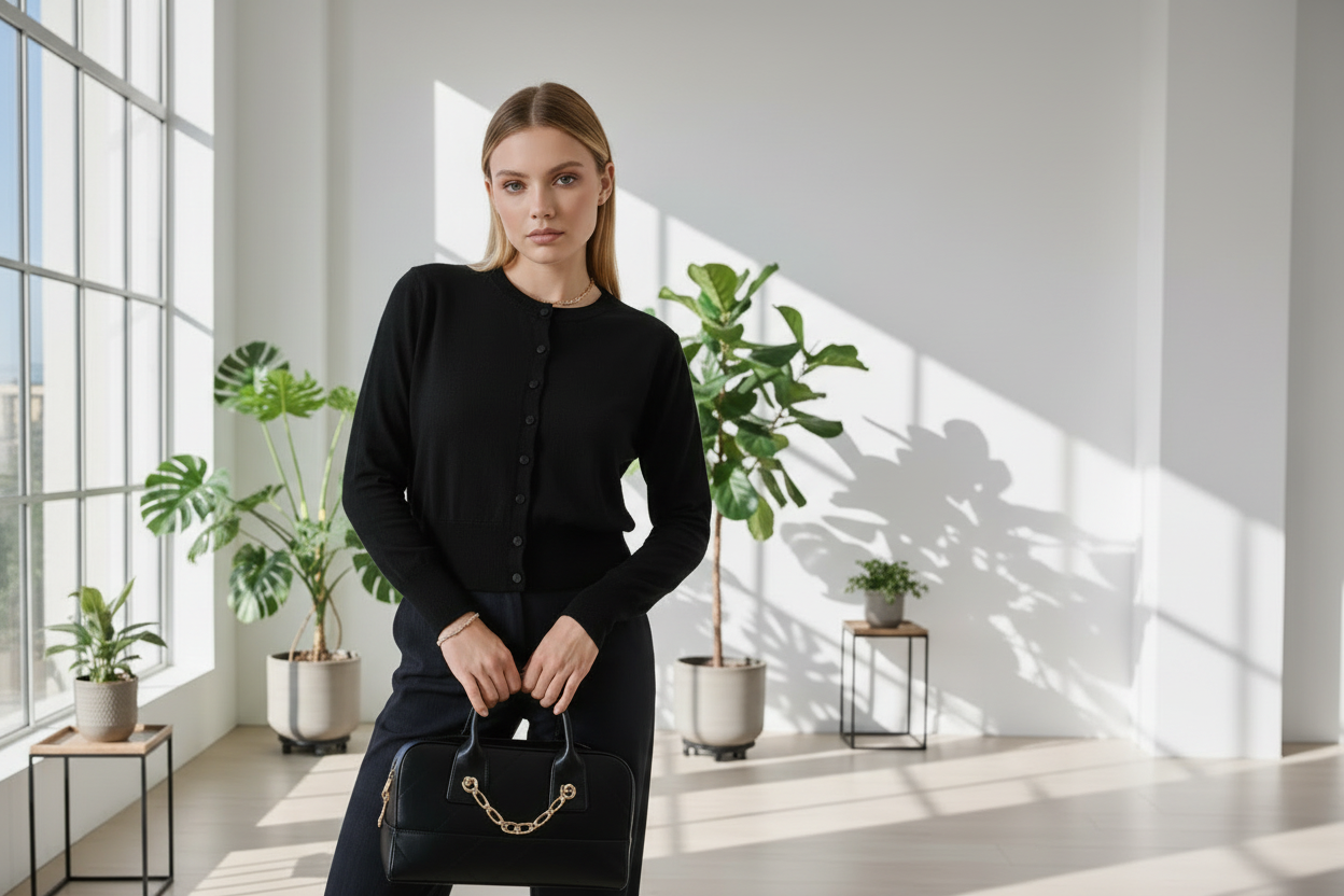 Cardigan in Maglia