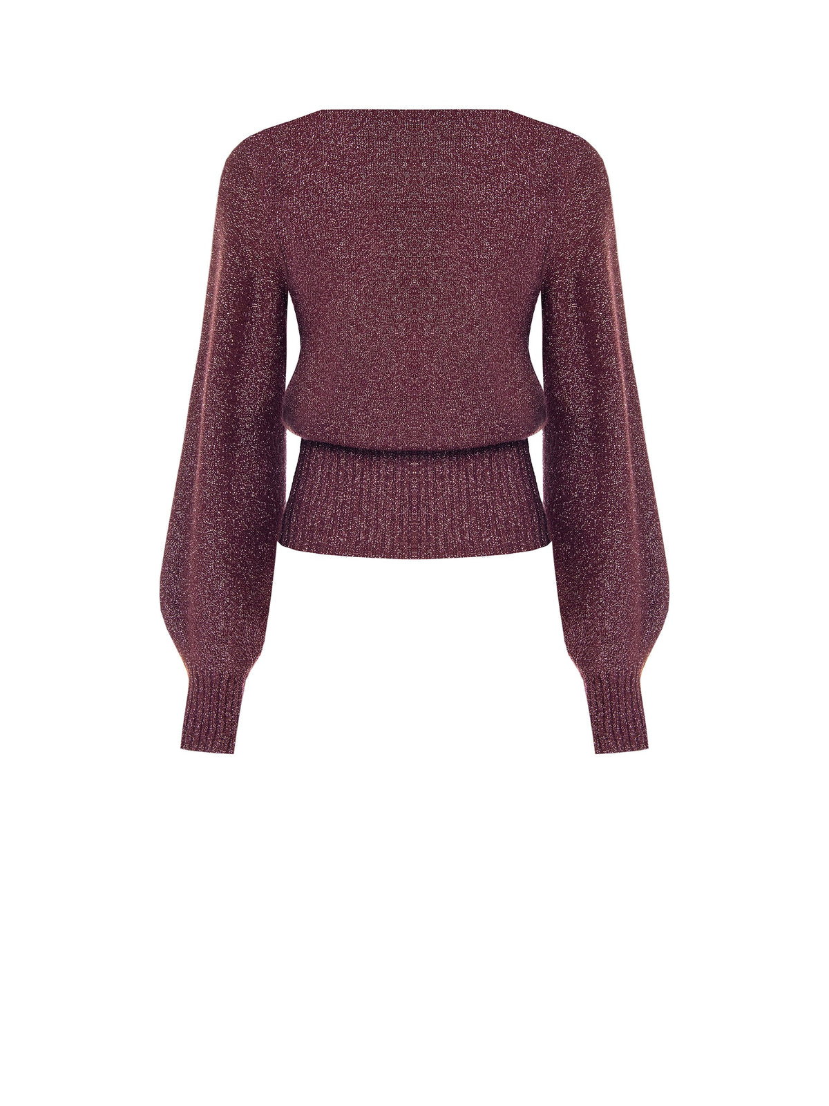 Maglia Incrocio Micropaillettes