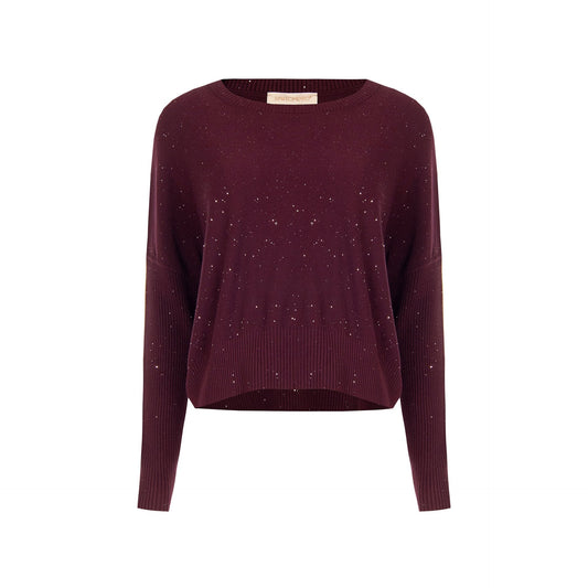 Maglione Over con Paillettes
