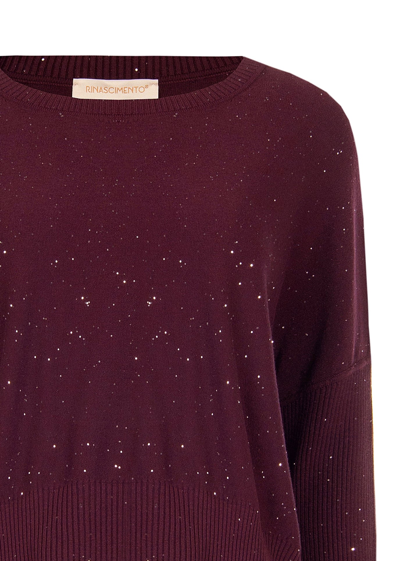 Maglione Over con Paillettes
