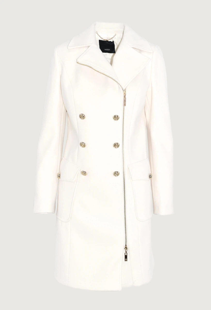 Cappotto Manica Lunga Doppio Petto