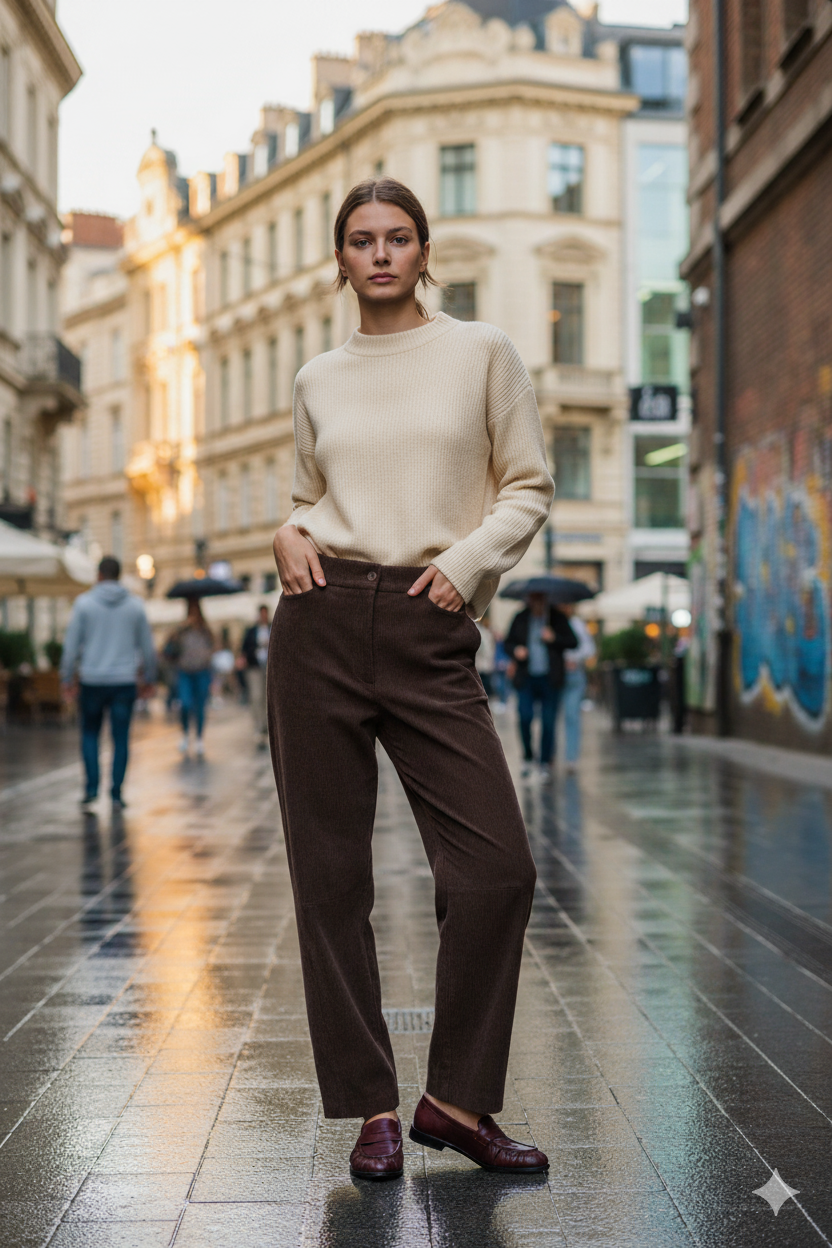 Pantalone Velluto a Coste