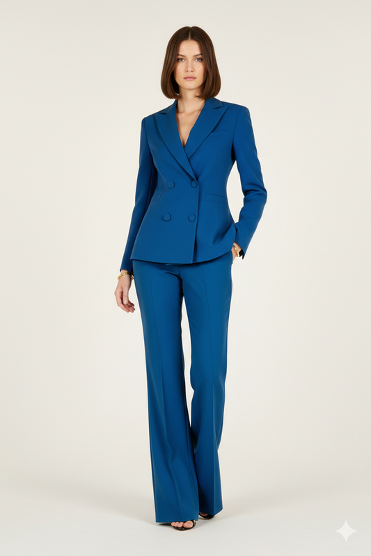 Giacca Doppio Petto T.Fluido