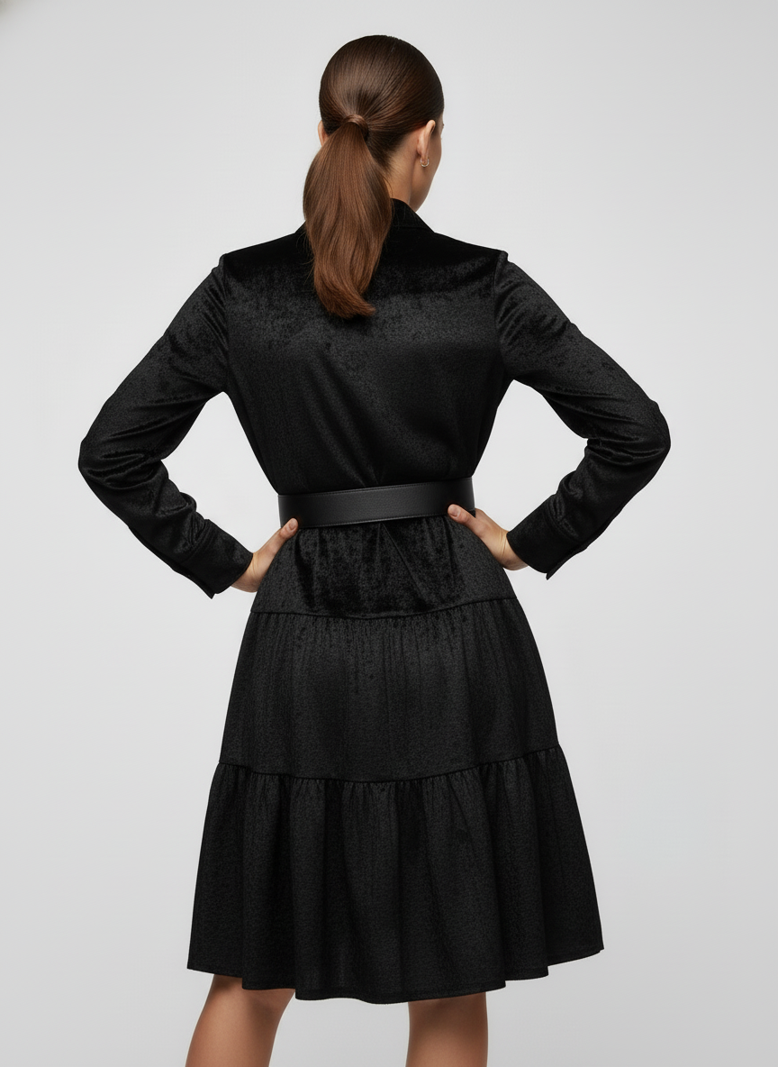 Abito Chemisier Velluto