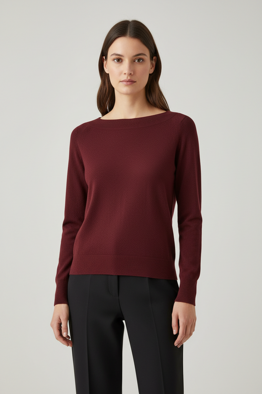 Maglia Basic Scollo Barca