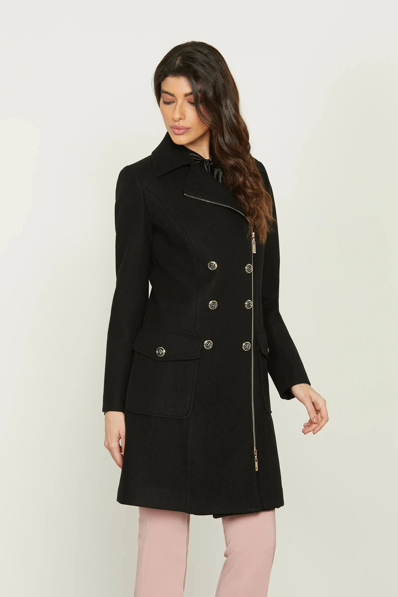 Cappotto Manica Lunga Doppio Petto