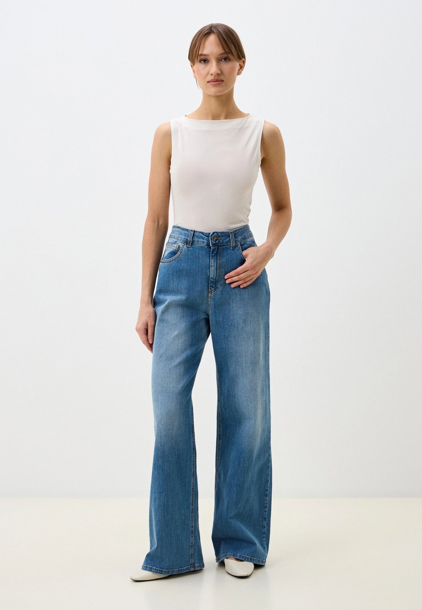 Jeans Basic Palazzo