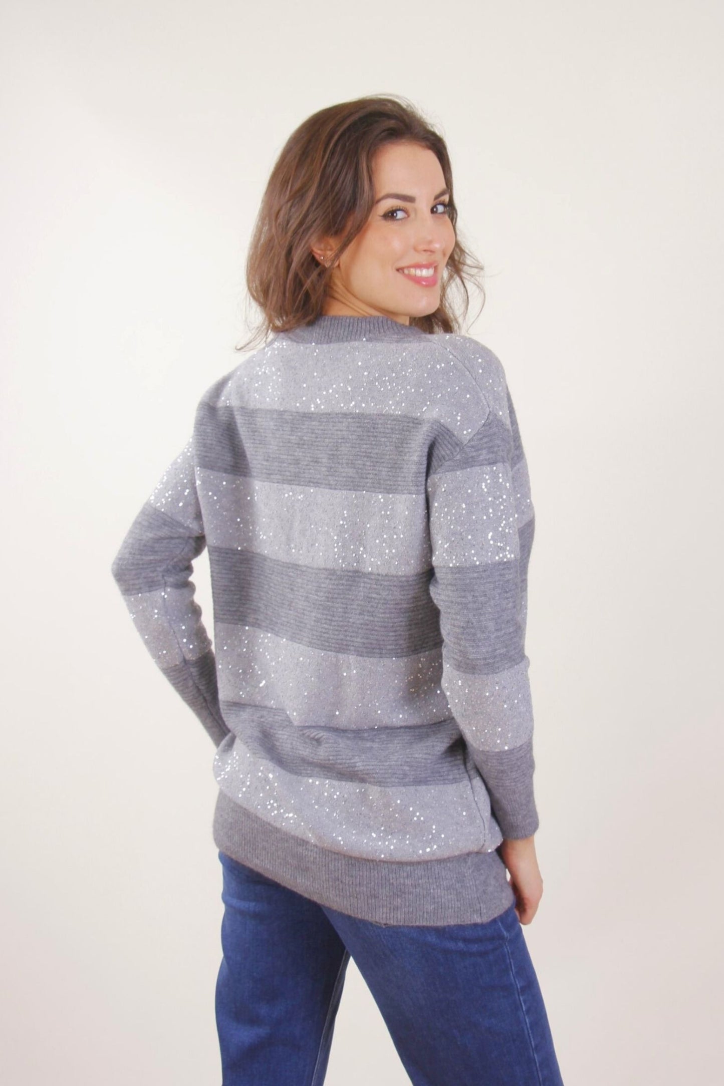 Maglione Oversize con scollo V