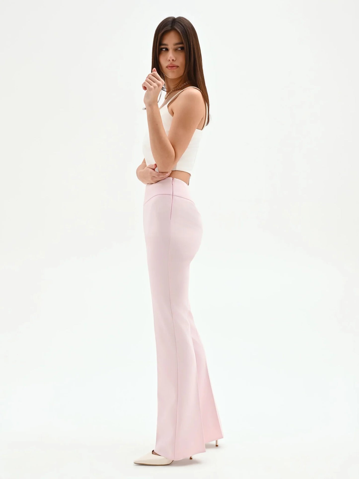 Pantalone Zampa Vita Alta